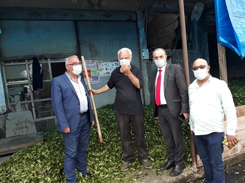 Başkan Topaloğlu Çay Üreticileri İle Buluştu