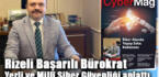 Türkiye’nin ilk siber güvenlik dergisinin bu ayki konuğu Rizeli Bostan oldu