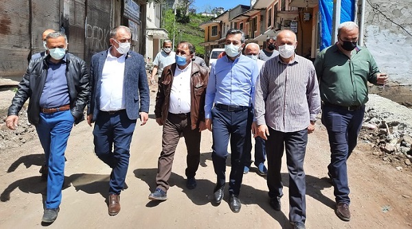 Başkan Türüt Çalışmaları Denetledi