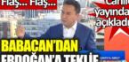 Ali Babacan’dan Cumhurbaşkanı Erdoğan’a teklif