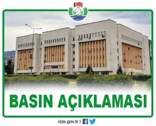 14 Temmuzdan Sonra Yaşanan Afetler Sonrası İlimizde Yapılan Çalışmalar İlgili Basın Açıklaması