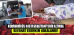 Koronavirüs hastası battaniyenin altında seyahat ederken yakalandı