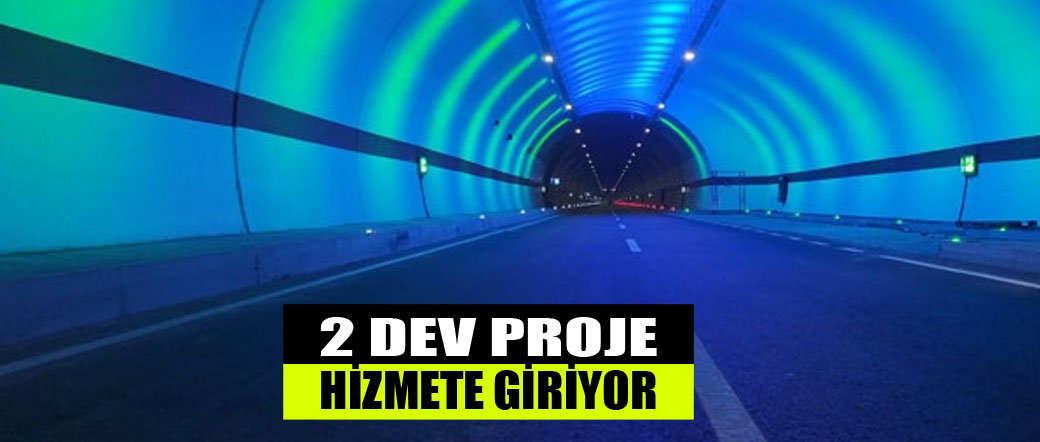 2 dev proje hizmete giriyor