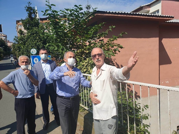 BAŞKAN RAHMİ METİN MAHALLE ZİYARETLERİNE DEVAM EDİYOR