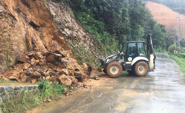 Rize’de etkili olan aşırı yağışlar hakkında bilgi verildi