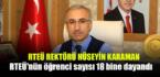 RTEÜ’nün öğrenci sayısı 18 bine dayandı