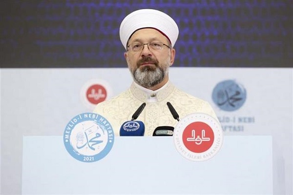 Diyanet İşleri Başkanı Erbaş’ın Mevlid Gecesi mesajı