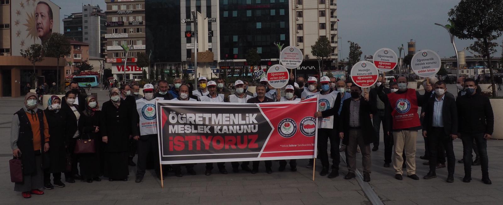 ÖĞRETMEN MESLEK KANUNU BİR AN ÖNCE ÇIKARTILMALIDIR