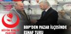 BBP’den Pazar ilçesinde esnaf turu