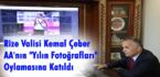 Rize Valisi Kemal Çeber, AA’nın “Yılın Fotoğrafları” Oylamasına Katıldı