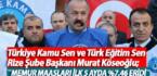 KÖSEOĞLU “MEMUR MAAŞLARI İLK 5 AYDA %7,46 ERİDİ“