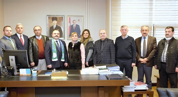 RİDEF BAŞKANI BOSTAN VE YK’DAN REKABET KURULUNUN BAŞKANINA ZİYARET