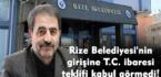 Rize Belediyesi’nin girişine T.C. ibaresi teklifi kabul görmedi!
