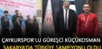 ÇAYKURSPOR’LU GÜREŞCİ KÜÇÜKOSMAN SAKARYA’DA TÜRKİYE ŞAMPİYONU OLDU