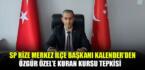 Saadet Partisi Rize Merkez İlçe Başkanı Kalender’den Özgür Özel’e Kur’an Kursu Tepkisi