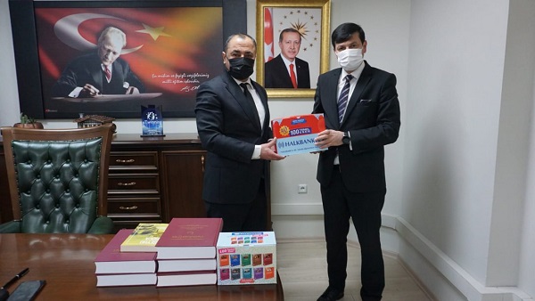 TÜRKİYE HALK BANKASI RİZE ŞUBE MÜDÜRÜ BİRTEK İL MİLLİ EĞİTİM MÜDÜRLÜĞÜNÜ ZİYARET ETTİ