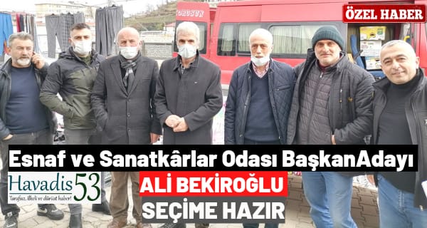 ALİ BEKİROĞLU SEÇİME HAZIR
