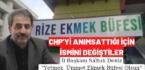 Rize’de adı değişen Halk Ekmek büfelerine Saltuk Deniz tepki gösterdi