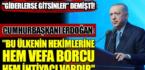 Cumhurbaşkanı Erdoğan: ”Bu ülkenin hekimlerine hem vefa borcu hem ihtiyacı vardır”
