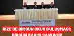 Rize’de BirGün okur buluşması: BirGün barışı savunur
