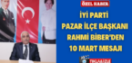Başkan Biber’den Kurtuluş günü mesajı