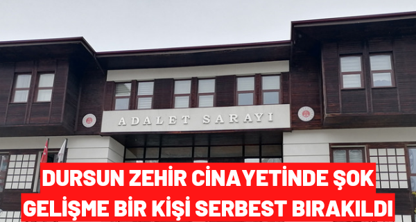 Dursun Zehir cinayetinde şok gelişme bir kişi serbest bırakıldı