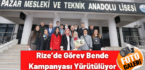 Rize İl Sağlık Müdürü Mustafa Tepe Pazar’da Bağımlılıklardan Arınma Atölyesini Ziyaret Etti
