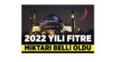 Din İşleri Yüksek Kurulu 2022 yılı fitre miktarını açıkladı
