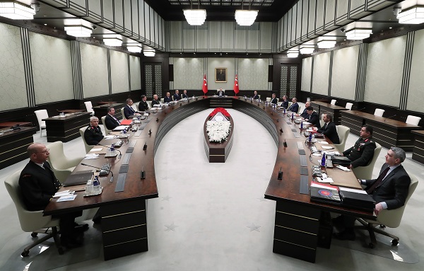 Millî Güvenlik Kurulu, Cumhurbaşkanı Erdoğan başkanlığında toplandı