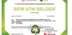 RTEÜ Diş Hekimliği FakülteSİ Sıfır Atık Belgesi Aldı