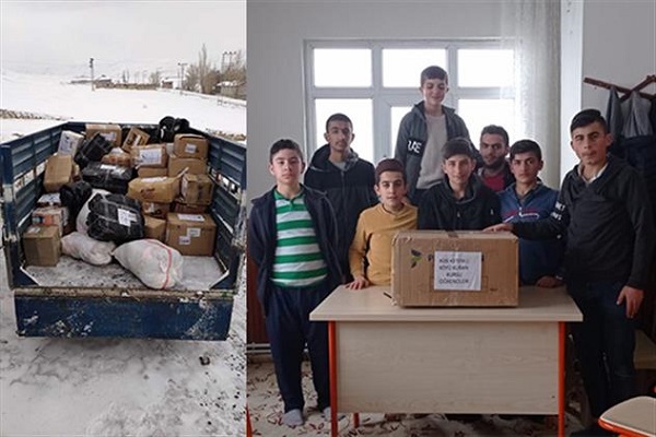 Rize’de Kur’an kursu öğrencilerinden örnek davranış