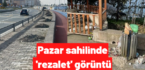 Pazar sahilinde ‘rezalet’ görüntü