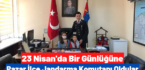 23 Nisan’da Bir Günlüğüne Pazar İlçe Jandarma Komutanı Oldular