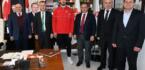 GENEL MÜDÜR ALİM, AVRUPA ÜÇÜNCÜSÜ OLAN SPORCUSUNU TEBRİK ETTİ
