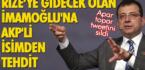 AKP’li isim İmamoğlu’nu alenen tehdit etti sonra da tweetini sildi