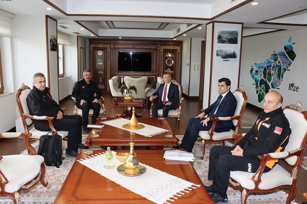 AFAD Başkanı Sezer’den Vali Çeber’e Ziyaret