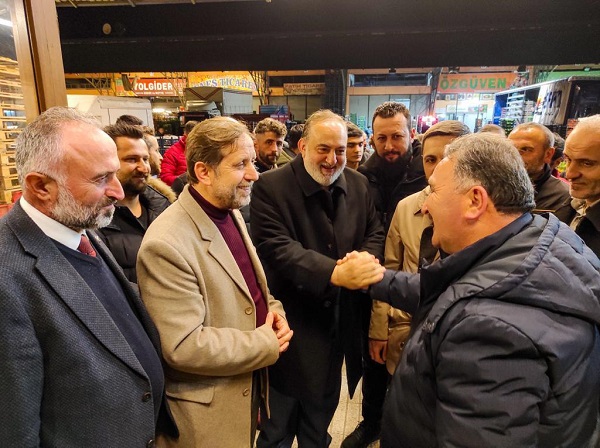 YENİDEN REFAH PARTİSİ RİZE İL BAŞKANLIĞI HAL’DE SAHUR PROGRAMINDA