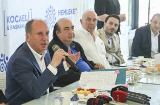 İNCE’DEN ERDOĞAN’A: “ÖYLE BİR KİBRİ VAR Kİ GERÇEKLİĞİ YİTİRMİŞ ARTIK”