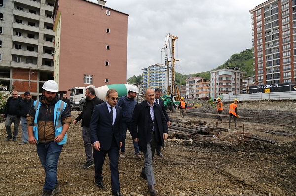 BELEDİYE BLOKLARI VE TAŞLIDERE KENTSEL DÖNÜŞÜM PROJELERİ YIL SONUNDA TAMAMLANIYOR