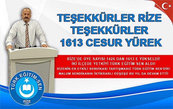 Başkan Köseoğlu ”Rize’de yetkiye bir adım kaldı!”