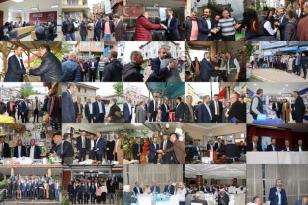 BAŞKAN ALİM TEŞEKKÜR ZİYARETLERİNE DEVAM EDİYOR