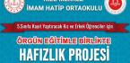 RİHO Hafızlık Sınıflarına Öğrenci Müracaatları Başladı