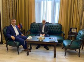 Vali Çeber’den Başkonsolos Japaridze’ye İade-i Ziyaret
