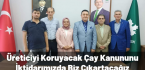 6’lı masa Rize İl başkanları Gelecek Partisinde buluştu