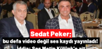 Sedat Peker, bu defa video değil ses kaydı yayınladı! İddia: Ses Külünk’e ait