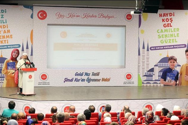 Yaz Kur’an Kursları Açıldı