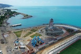 DENİZ FENERİ SOSYAL TESİSİNDE ÇALIŞMALAR DEVAM EDİYOR