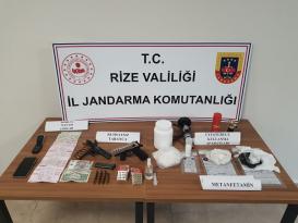 Rize’de uyuşturu operasyonda 1 kişi yakalandı