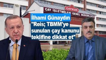 Pazar Belediye Meclis Üyesi Günaydın Cumhurbaşkanı Erdoğan’a seslendi