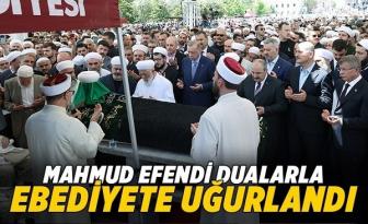 Mahmut Ustaosmanoğlu Efendi dularla ebediyete uğurlandı